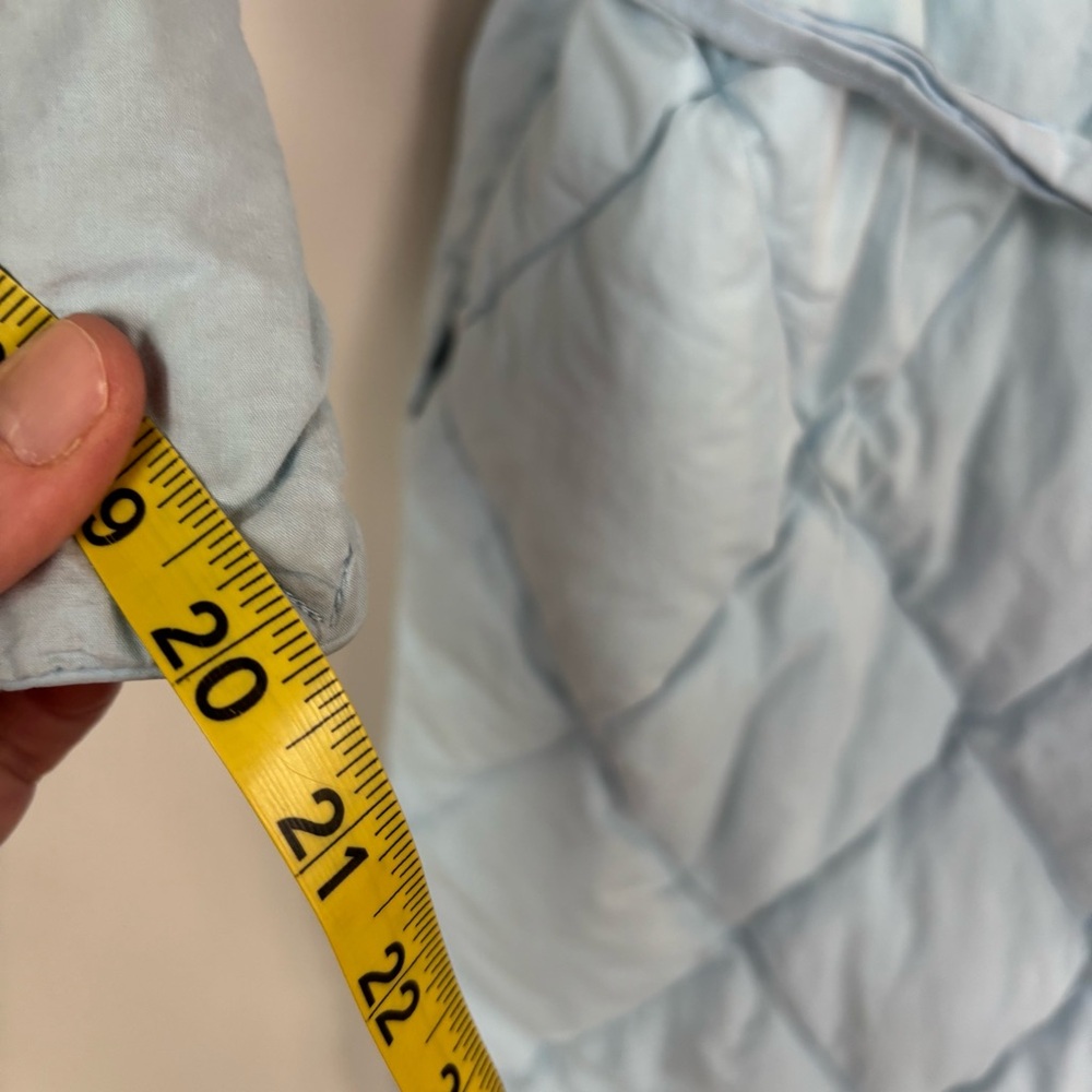 Light Blue Down Robe Size M‎ - Picture 9 of 9